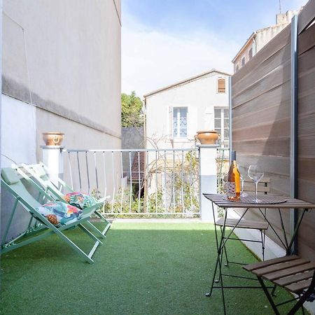 Studio Blancarde Terrasse Parking Clim Marseille Bagian luar foto